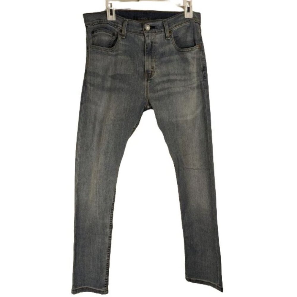 Levi's 512 Slim Taper Gray Denim Jeans Size 32x30